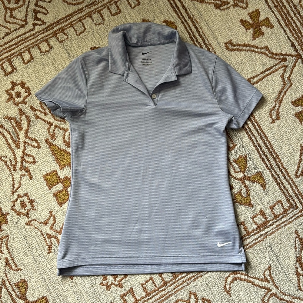 💜NIKE Dri-Fit Golf Shirt
